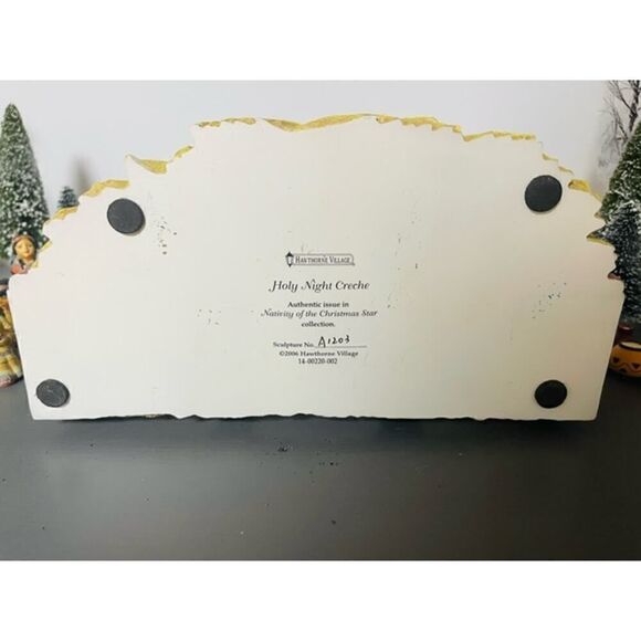 Hawthorne Village Nativity of the Christmas Star Holy Night Creche Manger 2006 - Picture 8 of 9